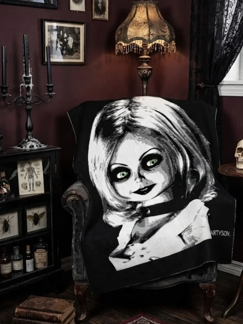 Bride of Chucky oversized Throw Blanket